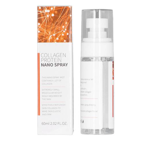 Spray de Névoa Facial de Colágeno para Cuidados com a Pele