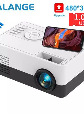 Salange proyector J15 Pro 480*360 píxeles apoya 1080P HDMI
