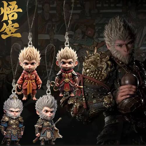 Black Myth Wukong Chaveiro, Pingente Móvel, Periféricos An