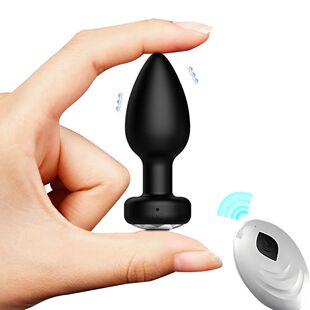 vibratório controle Mini anal mulheres homens plug para