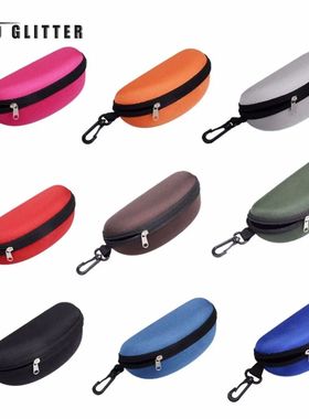 Carry Bag para óculos de leitura, Hard Zipper Box, Travel P