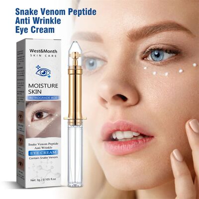 Snake venom peptide anti rugas creme para os olhos repara??o