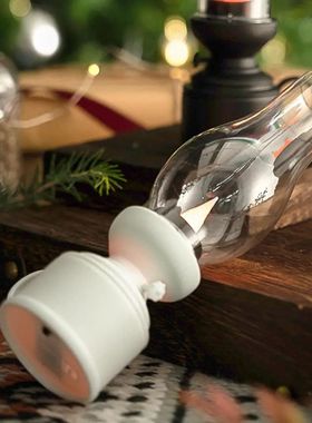 Criativo eletr?nico Waterdrop Wick vela, lampada de querosen