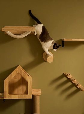 Parede De Madeira Montada Prateleiras De Escalada, Prateleir