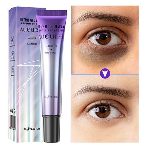 O anti creme escuro do olho do círculo AUQUEST anti, remove
