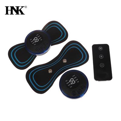 Ems mini portátil pulso elétrico pesco?o massageador cervi