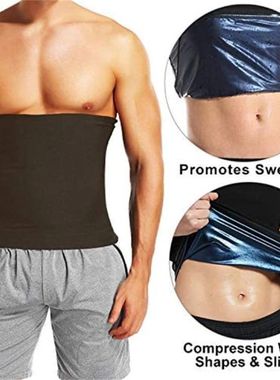S-5XL sauna cintura trimmer barriga envoltório ino suor ban