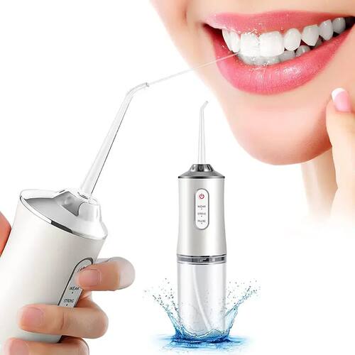 Escova de Dentes Elétrica Portátil, Irrigador Oral, Dental