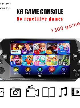 Consola de juegos portátil X6 de 4,0 pulgadas, 8G, 32G, com