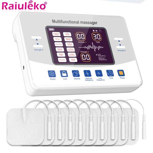 12 Modes Electric Pulse TENS Massager Acupuncture EMS Muscle