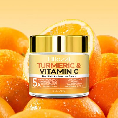 Hllozzi 60g collagen turmeric vitamin C cream moisturizing a