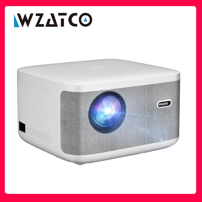 WZATCO-Proyector A20 Full HD, 1080P, 2K, 4K, vídeo, cine en