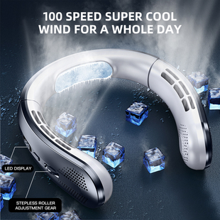 Bladeless Fan Portable Air 2000mA Hanging New Neck
