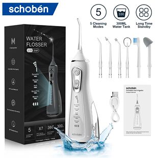 Schoben Portátil Dental Irrigador Oral água Flosser USB Re