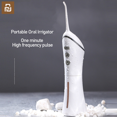 Youpin xiaomi-irrigador oral elétrico portátil, irrigador