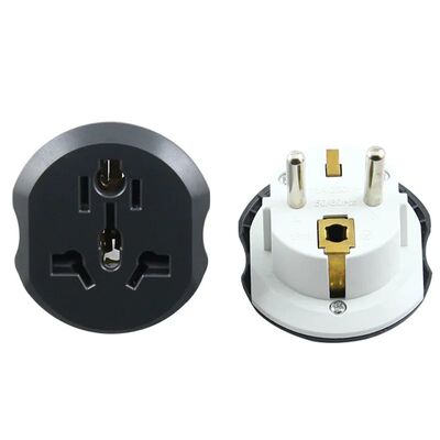 Adaptador de enchufe Universal de 16A para la UE, convertido