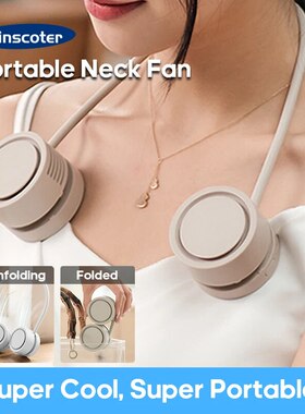 Hanging Neck Fan Power Ventilador Bladeless Neckband Fan Por
