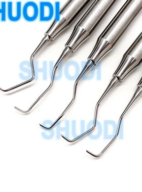 Gracey cureta Dental profesional, curetas de hueso Periodont