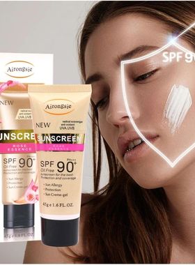Corpo protetor solar creme spf 90, clareamento, protetor sol