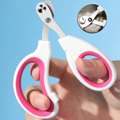 Professional Cat Nail Clippers Stainless Steel Puppy Claws C