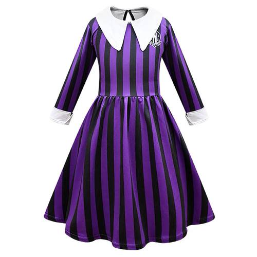 Quarta-feira meninas addams quarta-feira enid cosplay traje