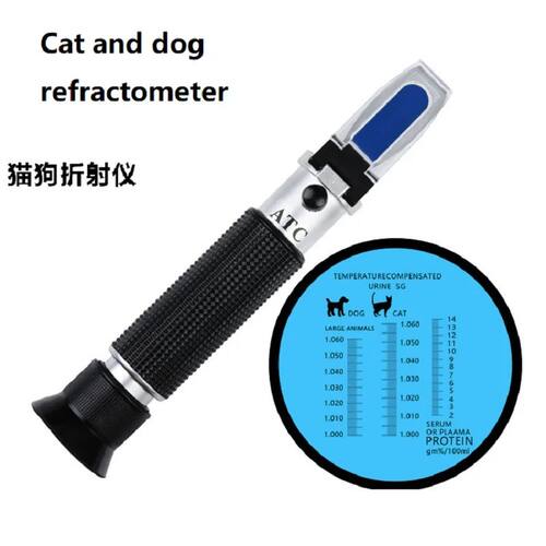 Refractómetro clínico para mascotas, Detector de orina, su