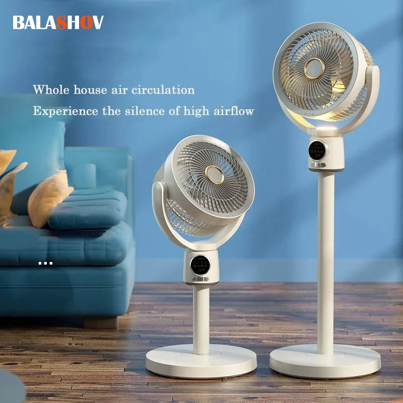 Ventilador de circulación de aire con carga USB, silencioso