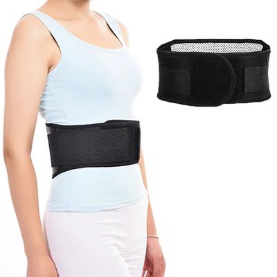 Cintura Ajustável Cinto De Suporte, Turmalina, Auto Aquecim