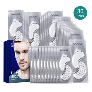 Remendos de olho de colágeno para homem hidratante máscara