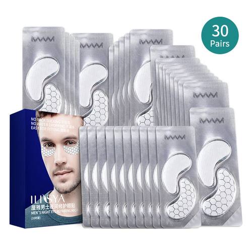 Remendos de olho de colágeno para homem hidratante máscara