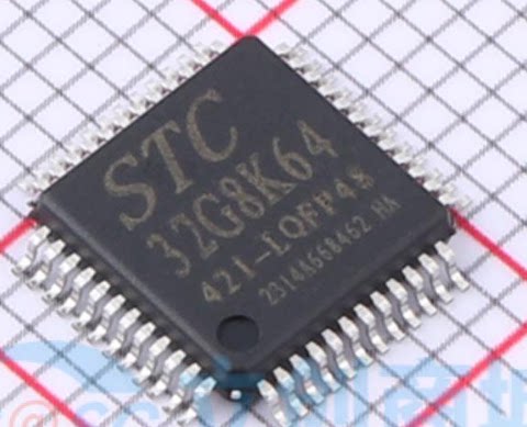 STC32G8K64-42I-LQFP48 全新原装现货 STC32G8K64 单片机MCU