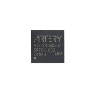 全新原装 AT32F435CGU7 QFN-48 ARM Cortex-M4 32位微控制器-MCU