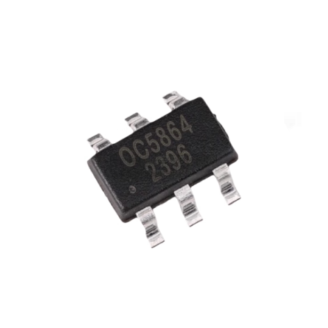 全新原装 OC5864 SOT23-6 替代OC5860 MP2459 DC-DC电源芯片 0.6A