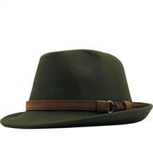 Women Men Wool Fedora Hat Jazz 男女毛呢小礼帽英伦爵士帽
