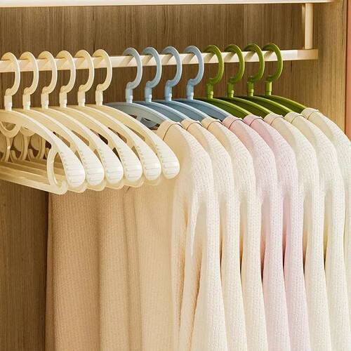 5pcs Adult Wide Shoulder Thickened Non-slip Clothes Hanger H
