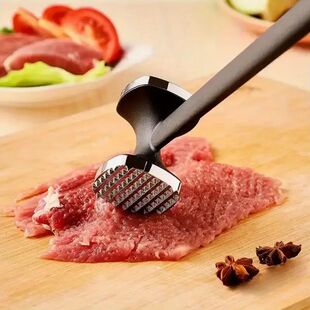 Heavy Duty Kitchen Meat Tenderizer Hammer Stainless Steel He