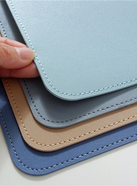 Office Desk Protector Mat PU Leather Mouse Pad Table Cover