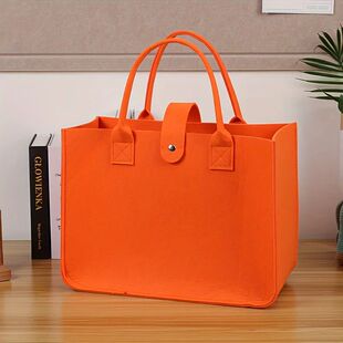 Handbag Felt Thickened Pack Bag Mommy Shopping 1pcs