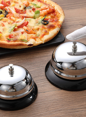 classic service concierge hotel b&b desk call steel bell圣