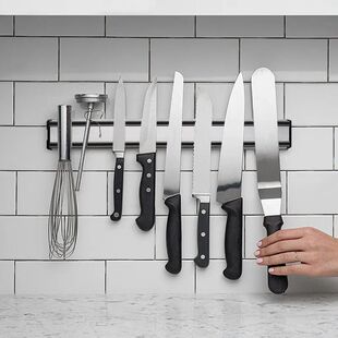 1pc Maximize Your Kitchen Space with This Magnetic Knife Str