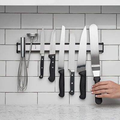 1pc Maximize Your Kitchen Space with This Magnetic Knife Str