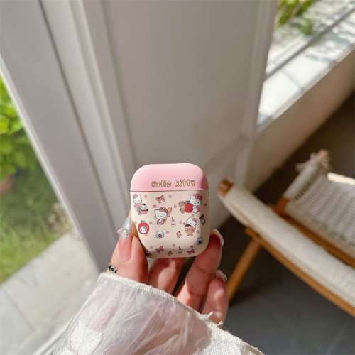 适用于苹果耳机airpods4保护套磨砂新款油画猫airpods3个性苹果3代耳机壳二代第三代3蓝牙pro2降噪版外壳可爱
