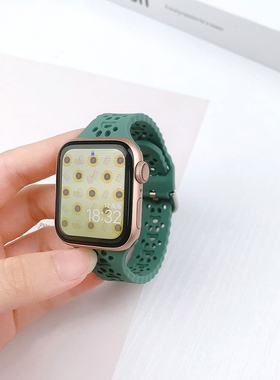 适用苹果apple watch11手表表带S987654321SEUltra瘦身硅胶小猫爪