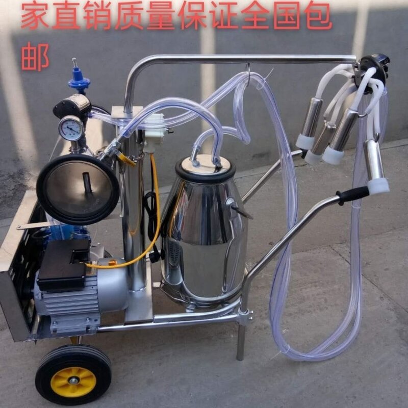 新款家用挤牛奶器奶羊吸奶器真空脉动母牛挤奶机真空泵电动吸奶机
