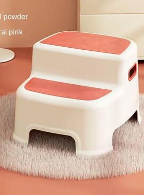 Childrens Ottoman Baby Step Chair Stool Small Bench Hand Wa