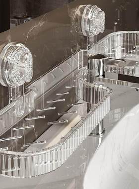 Faucet suction cup storage rack for wall storage吸盘置物架