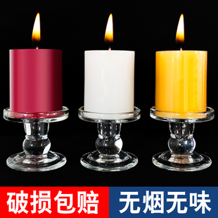 饰西餐厅教堂酒店生日礼佛 家庭用停电应急照明无烟无味蜡烛婚庆装