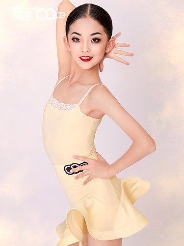 2024夏季新款拉丁舞服女oope舞配
