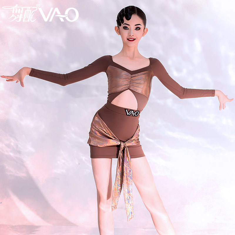 VAO舞配女拉丁舞练功服