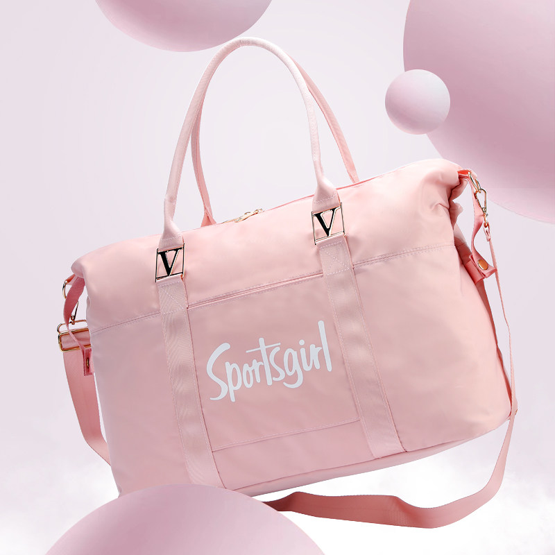 Sportsgirl旅行包女大容量手提挎短途出差行李袋收纳轻便待产夏季